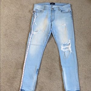 Mens unique jeans